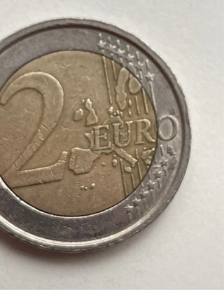 Moneda 2 Euros Italia 2002