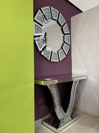 Consola Lujo Estilo Glam