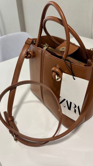 Bolso Zara Marrón Nuevo