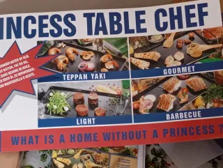 Plancha Princess Classic Table Chef