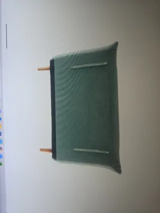 Sillón cama verde agua