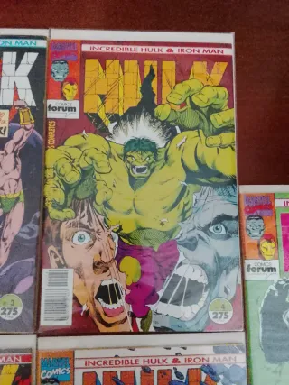 Increíble Hulk y Iron Man