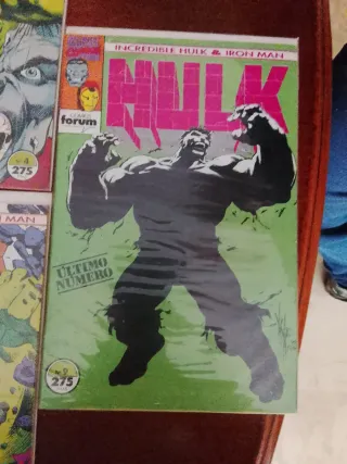 Increíble Hulk y Iron Man