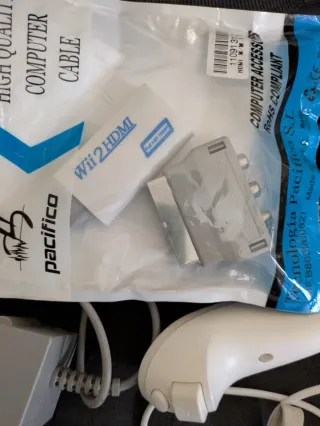 Consola Nintendo Wii Blanca + Accesorios