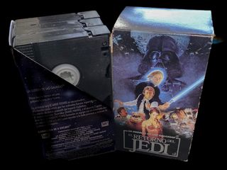 Estuche 3 Películas VHS Star Wars