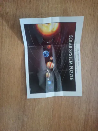 Puzzle 100 piezas Sistema Solar 260x380mm