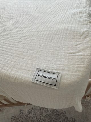 Cuna Ikea con colchón viscoelástico