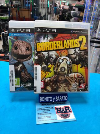 PS3: Borderlands 2 y Little Big Planet Wolfenstei