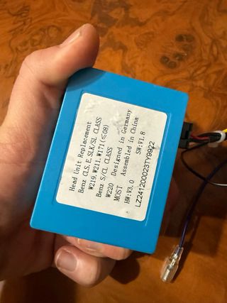 Pantalla Radio Coche Mercedes