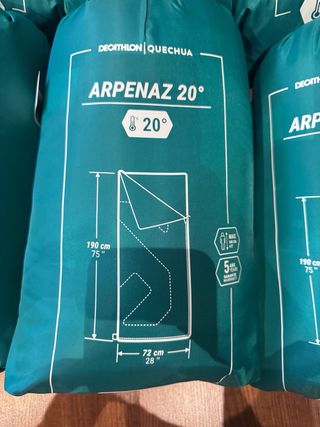 Saco de dormir Arpenaz 20°