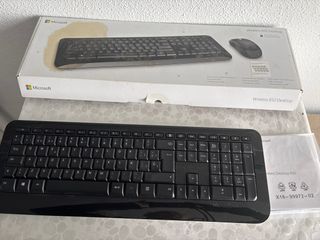 Teclado Microsoft Wireless 850 Negro