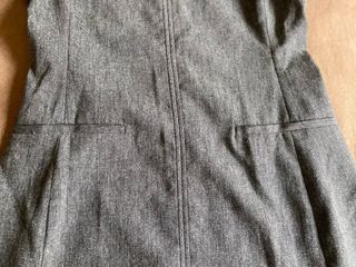 Vestido gris Zara Talla M