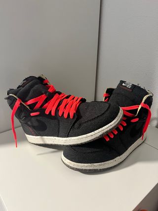 Air Jordan Zoom Negras y Rojas