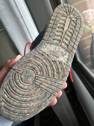 Air Jordan Zoom Negras y Rojas