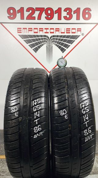 -4UD 175 65 14 T GOODYEAR RUEDA AL 90% VIDA UTIL