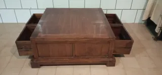 Mesa de centro Banak madera baja