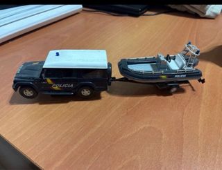 Lote Coches Policía Escala (5 uds).