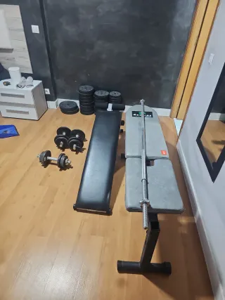 Kit de pesas ajustables