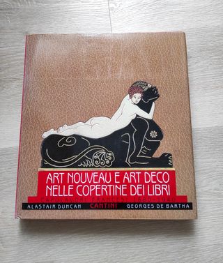 Art Nouveau e Art Deco nelle copertine dei libri.