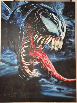 Cuadro Venom Óleo 60x80