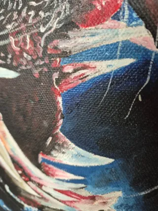Cuadro Venom Óleo 60x80