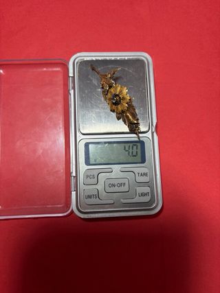 BROCHE ORO DIAMANTES S.XIX