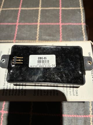 Pastilla activa EMG 85 Black