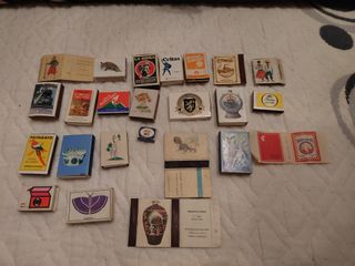 Lote  50 Clipper,130 cajas cerillas,caja Lucky