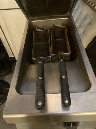 Freidora Eléctrica Hostelería Zanussi