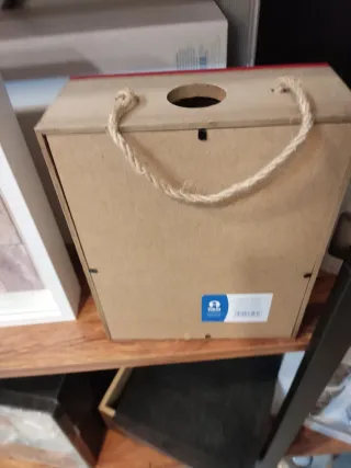 Cuadro para corchos de vino estilo bistró