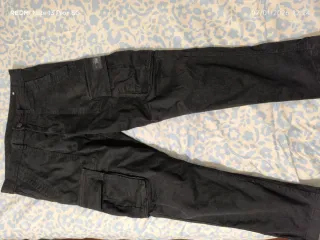 Pantalones Cargo Negros