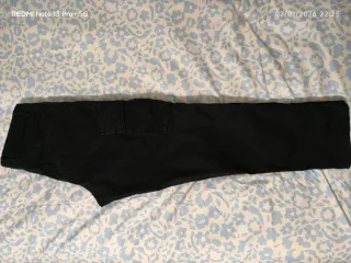 Pantalones Cargo Negros