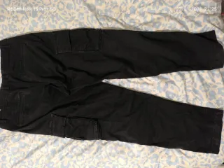 Pantalones Cargo Negros