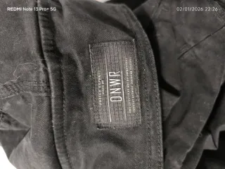 Pantalones Cargo Negros