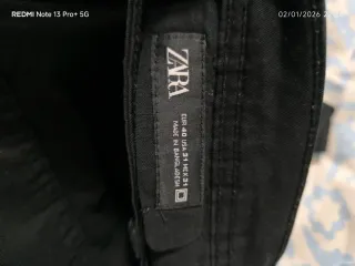 Pantalones Cargo Negros