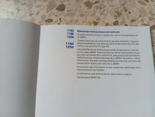 Manual Bmw serie 1 instrucciones