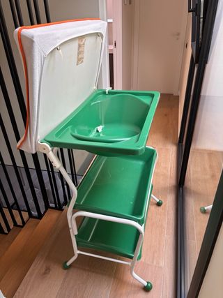 Bañera cambiador bebé