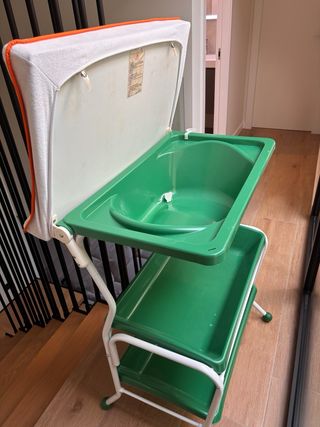 Bañera cambiador bebé