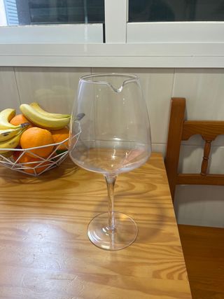 Copa de vino para decantar