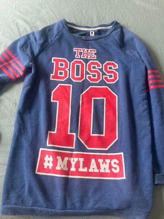 Sudadera The Boss 10 Talla M