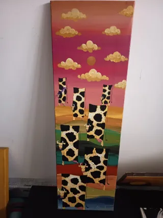 Cuadro pintado a mano