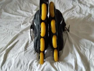 Patines en línea Fila negros y morados