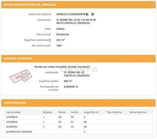 Piso en venta en Villanueva de Castellón