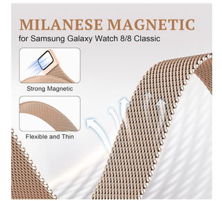 Cinturino Samsung Watch Maglia Milanesa Rosa