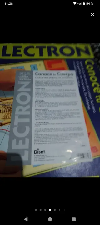 Juego Lectron Conoce tu Cuerpo