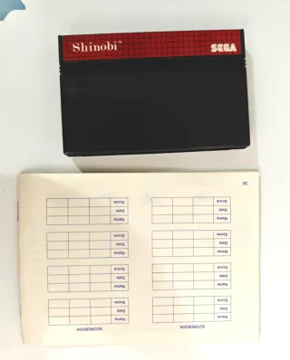 Shinobi - Master System Sega