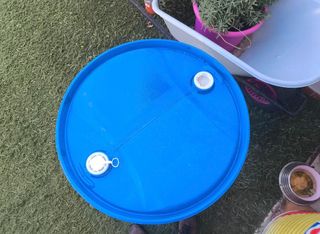 Bidón Plástico Azul 200L