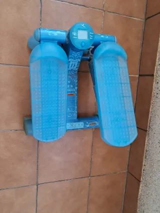 Pedales de ejercicio azules