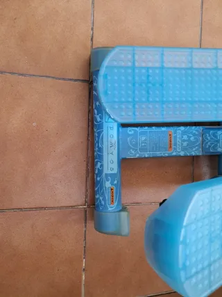 Pedales de ejercicio azules