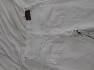 Pantalón vaquero blanco Brownie